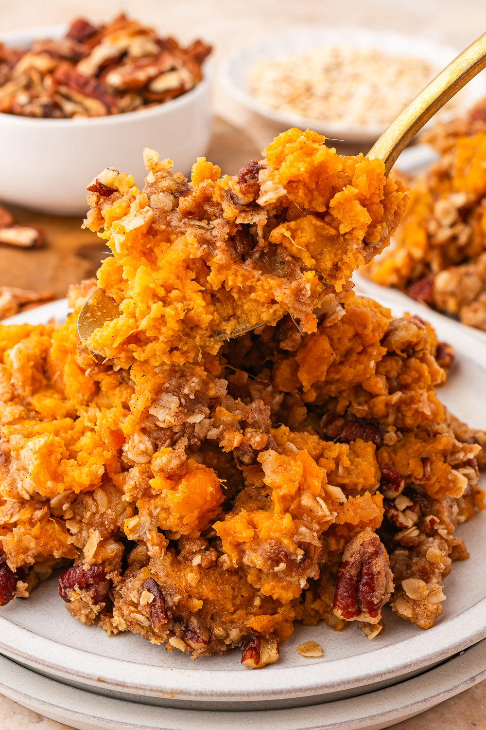 Sweet Potato Casserole with Canned Sweet Potato