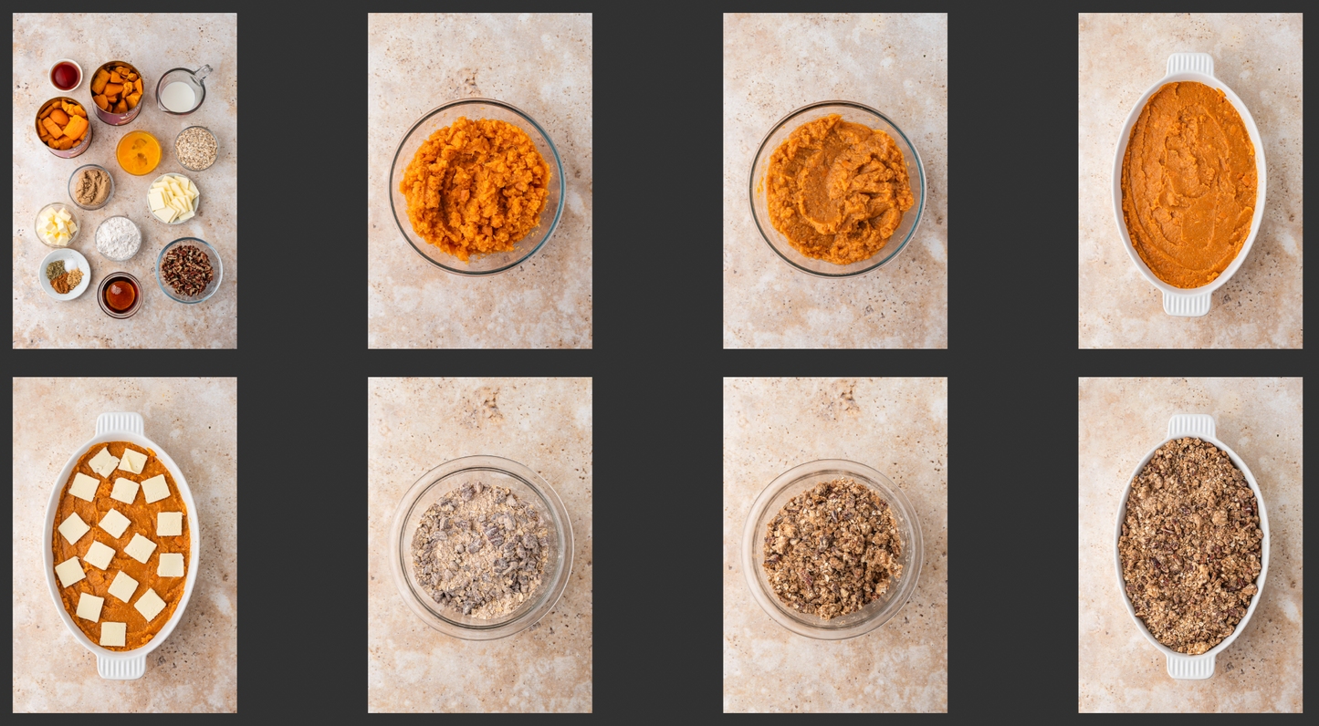 Sweet Potato Casserole with Canned Sweet Potato