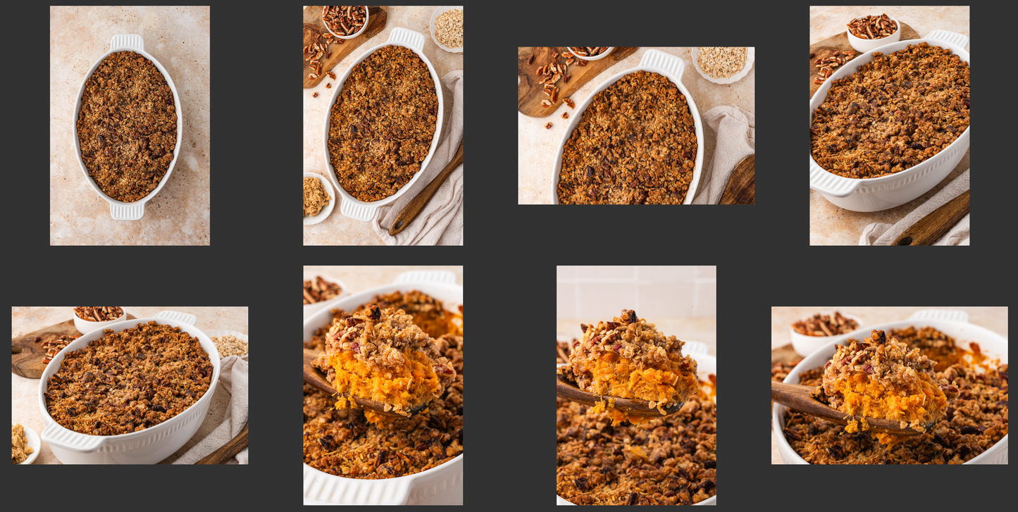 Sweet Potato Casserole with Canned Sweet Potato