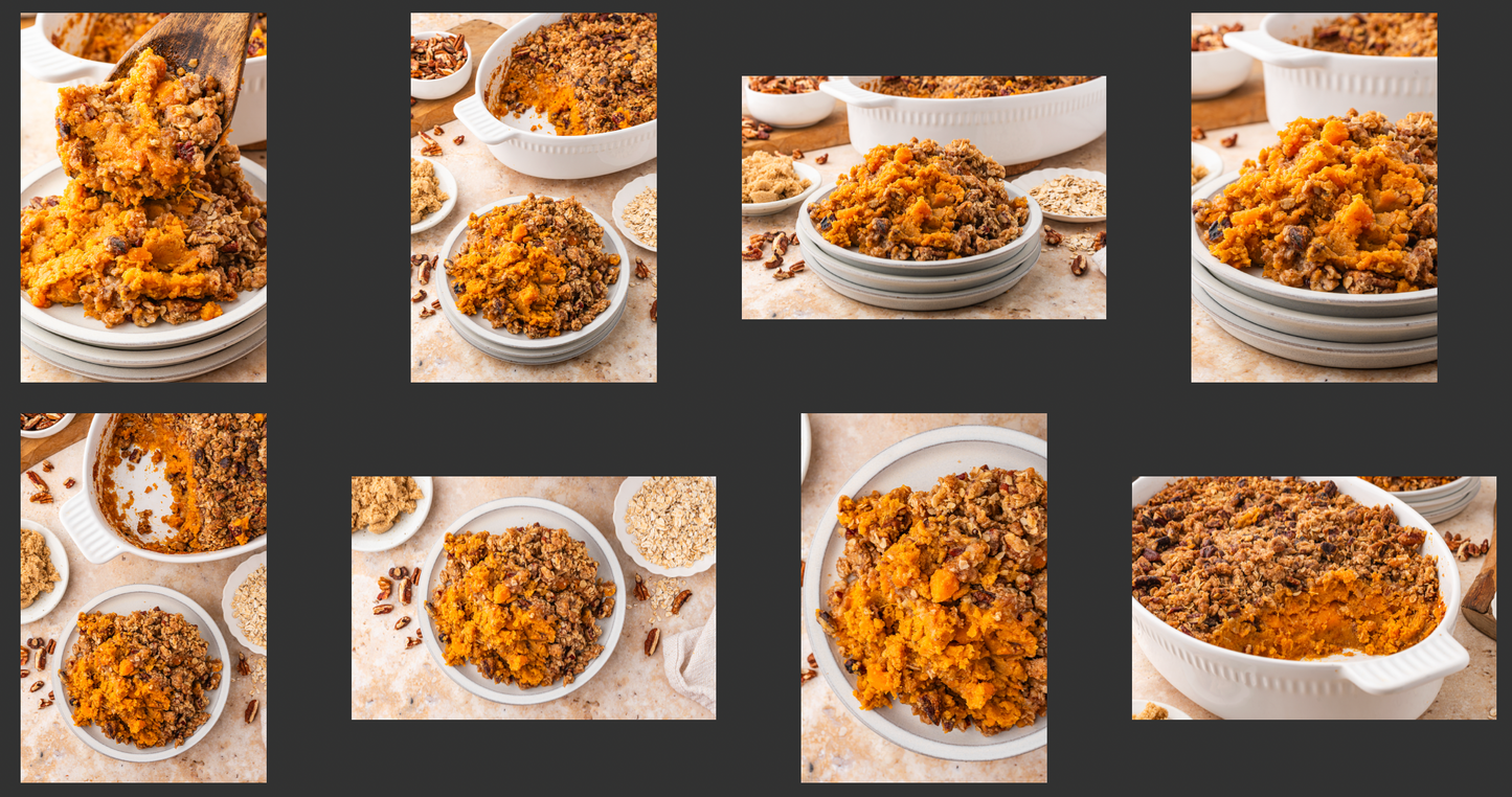 Sweet Potato Casserole with Canned Sweet Potato
