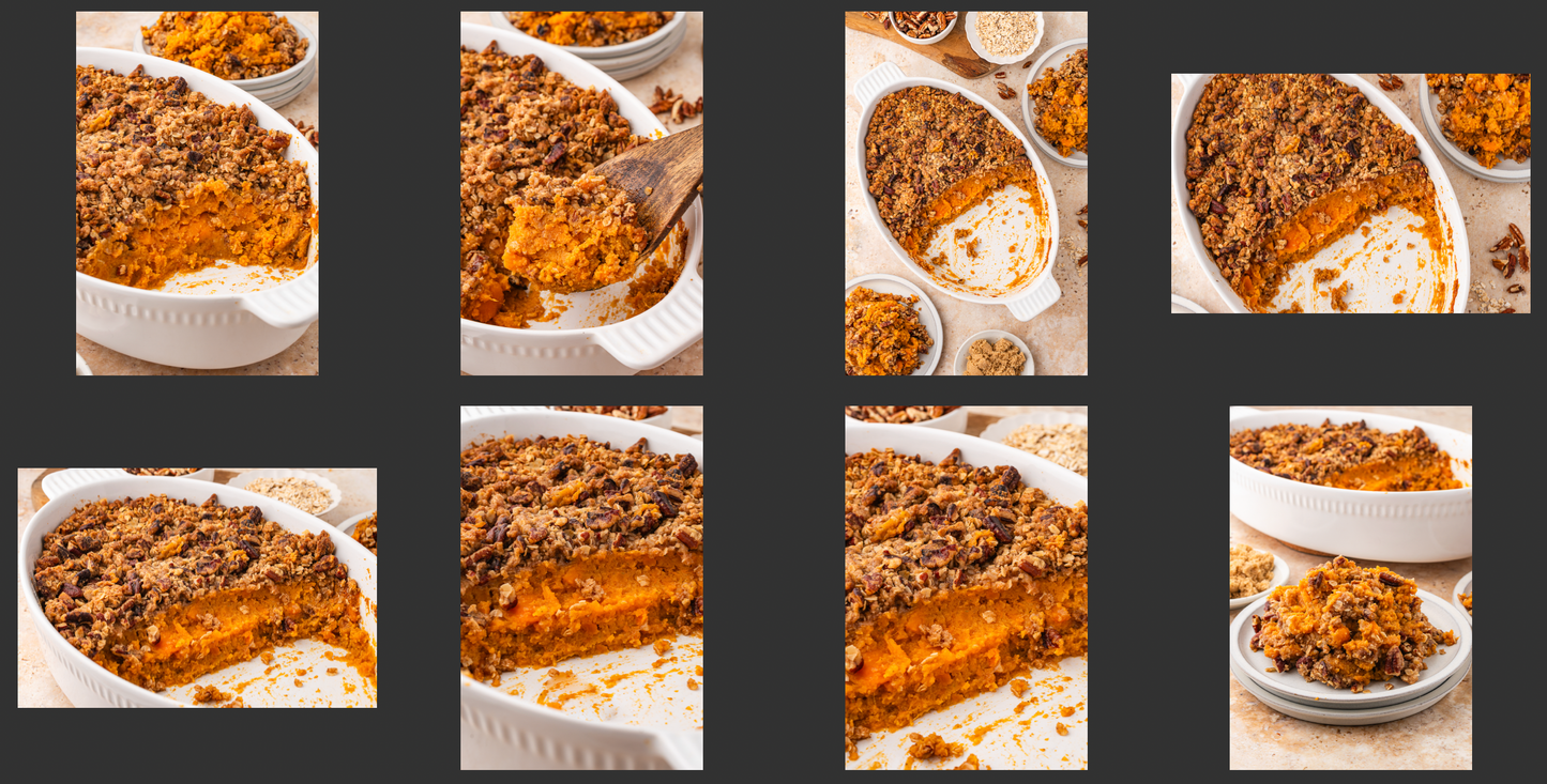 Sweet Potato Casserole with Canned Sweet Potato