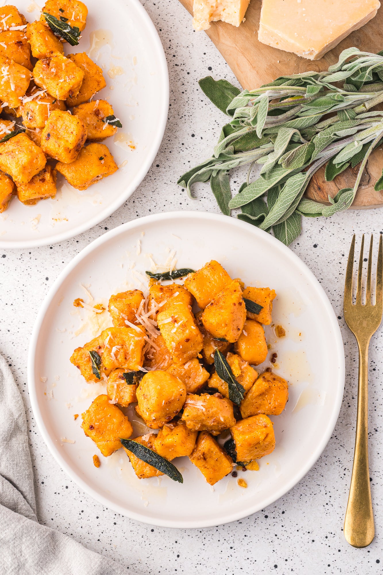 Sweet Potato Gnocchi with Sage Brown Butter Sauce