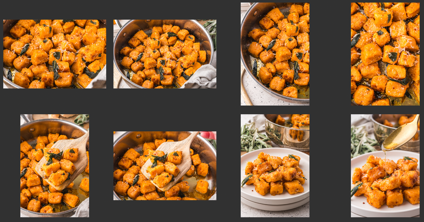 Sweet Potato Gnocchi with Sage Brown Butter Sauce