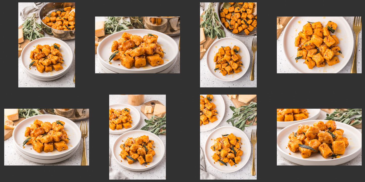 Sweet Potato Gnocchi with Sage Brown Butter Sauce