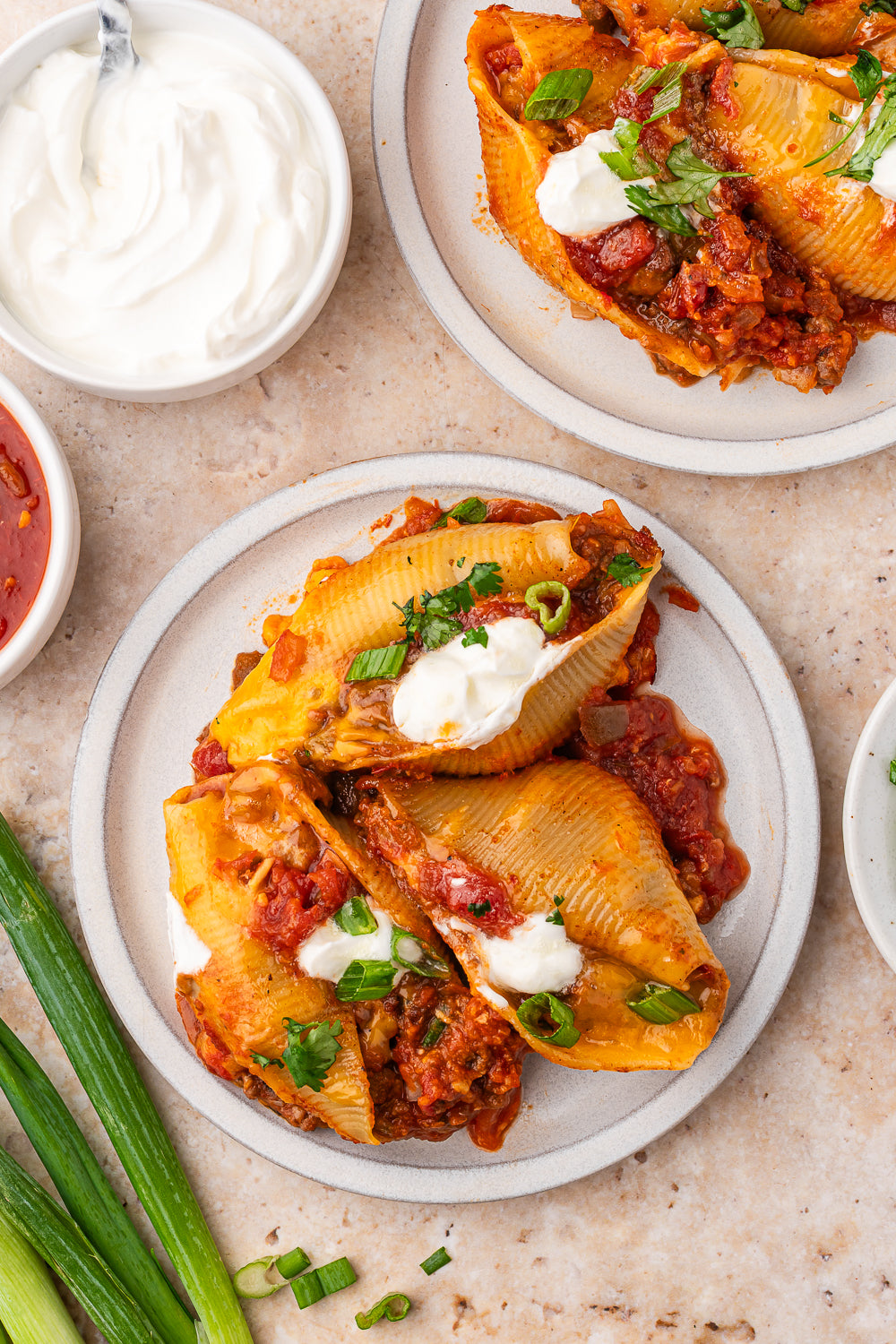 Taco Stuffed Shells