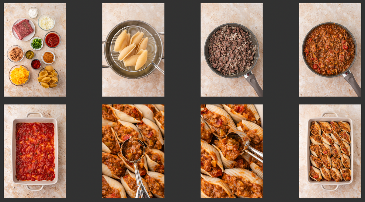 Taco Stuffed Shells